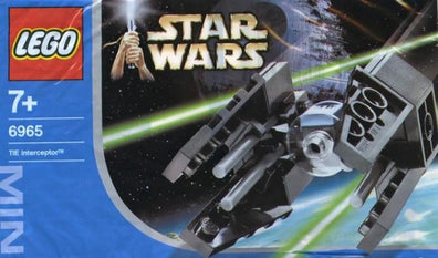 LEGO Set-TIE Interceptor - Mini (Polybag)-Star Wars / Mini / Star Wars Episode 4/5/6-6965-1-Creative Brick Builders